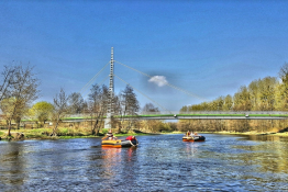 Pomiechówek Atrakcja Spływ pontonowy Everal