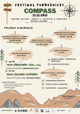 Żegocina Wydarzenie Festiwal Festiwal Podróżniczy COMPASS